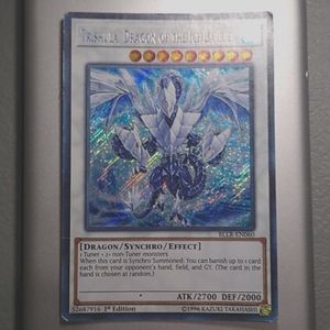 Yugioh card Trishula, Dragon of The Ice Barrier